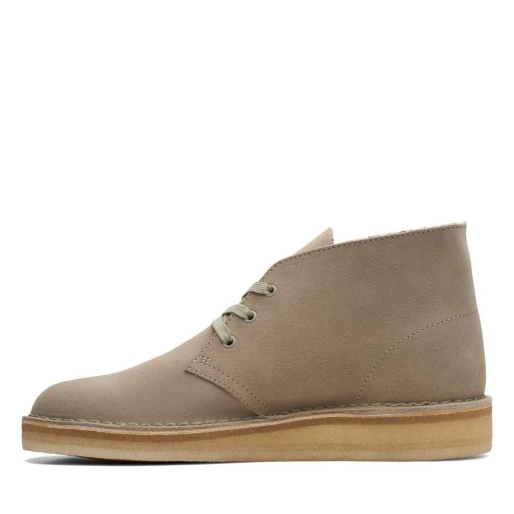 Clarks Mens Desert Coal Brown Boots (NWT) - Picture 5 of 6